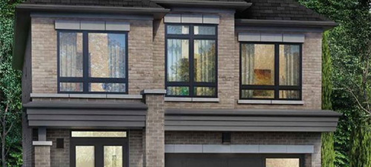 New homes at Seatonville development by Fieldgate Homes in Pickering, Ontario