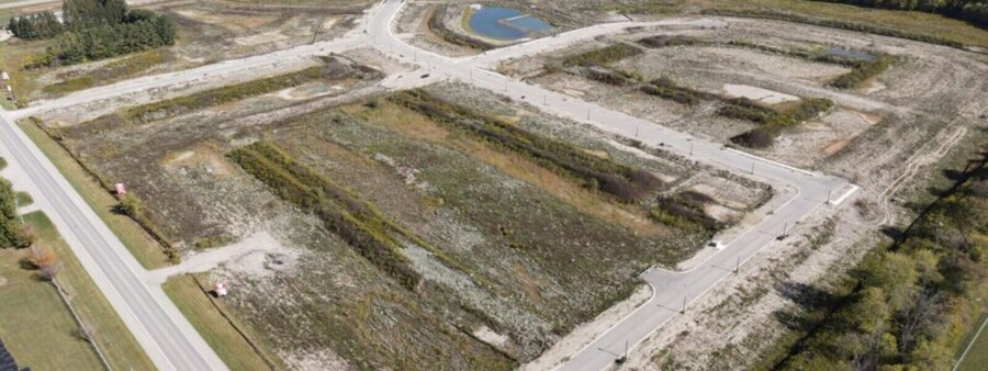 New homes at Rosewood development by Sifton Properties in Thorndale, Ontario