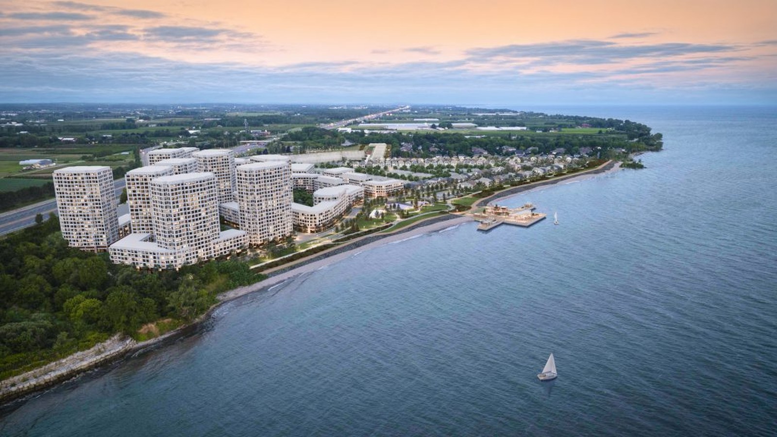 Prudhomme’s Landing lakeside master plan