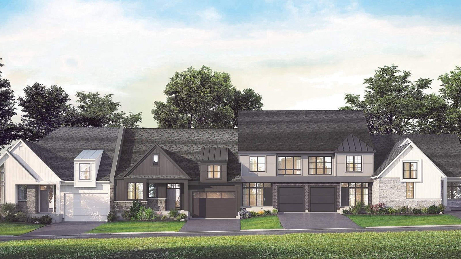 Village on the Twelve townhome rendering