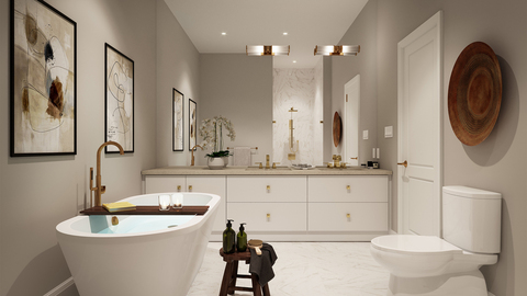 ORO at Edge Towers ensuite by Solmar