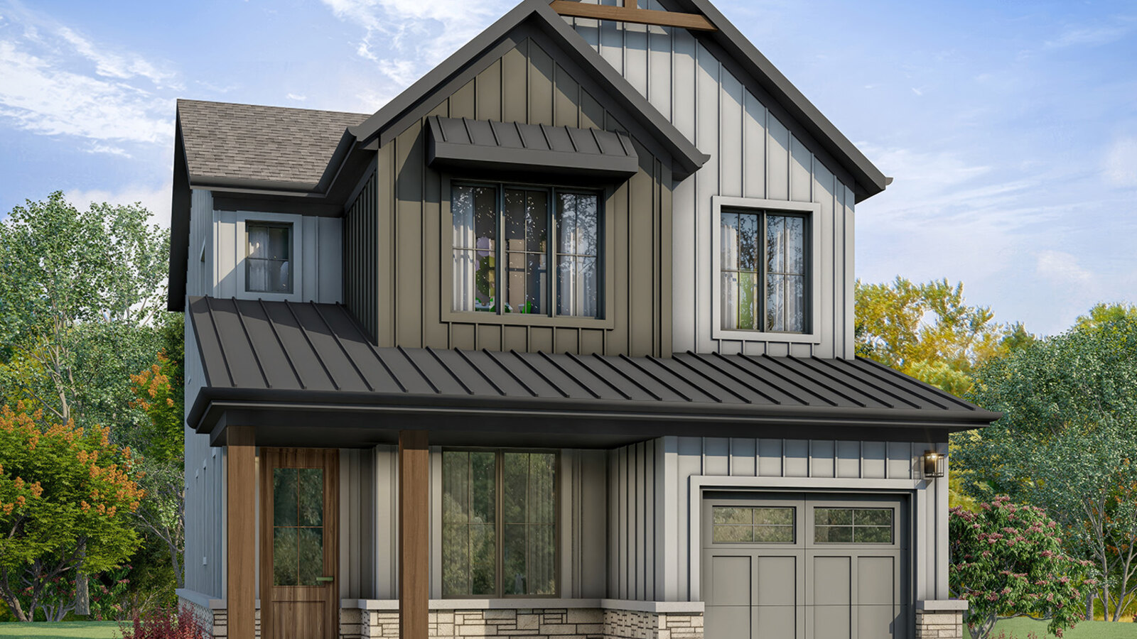 Homeward Hills detached home exterior