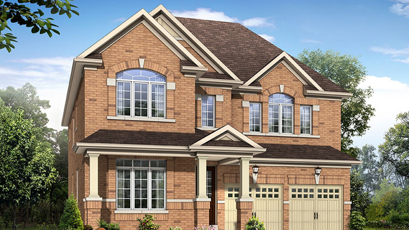 Credit Woods detached home elevation