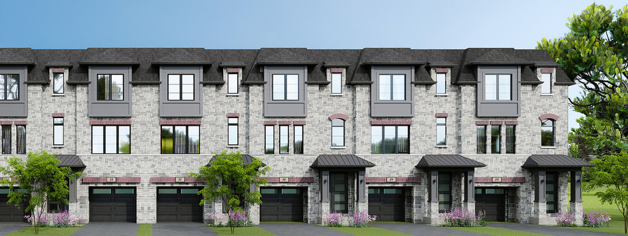 New homes at Belleville Ancaster development by Starward Homes in Ancaster, Ontario