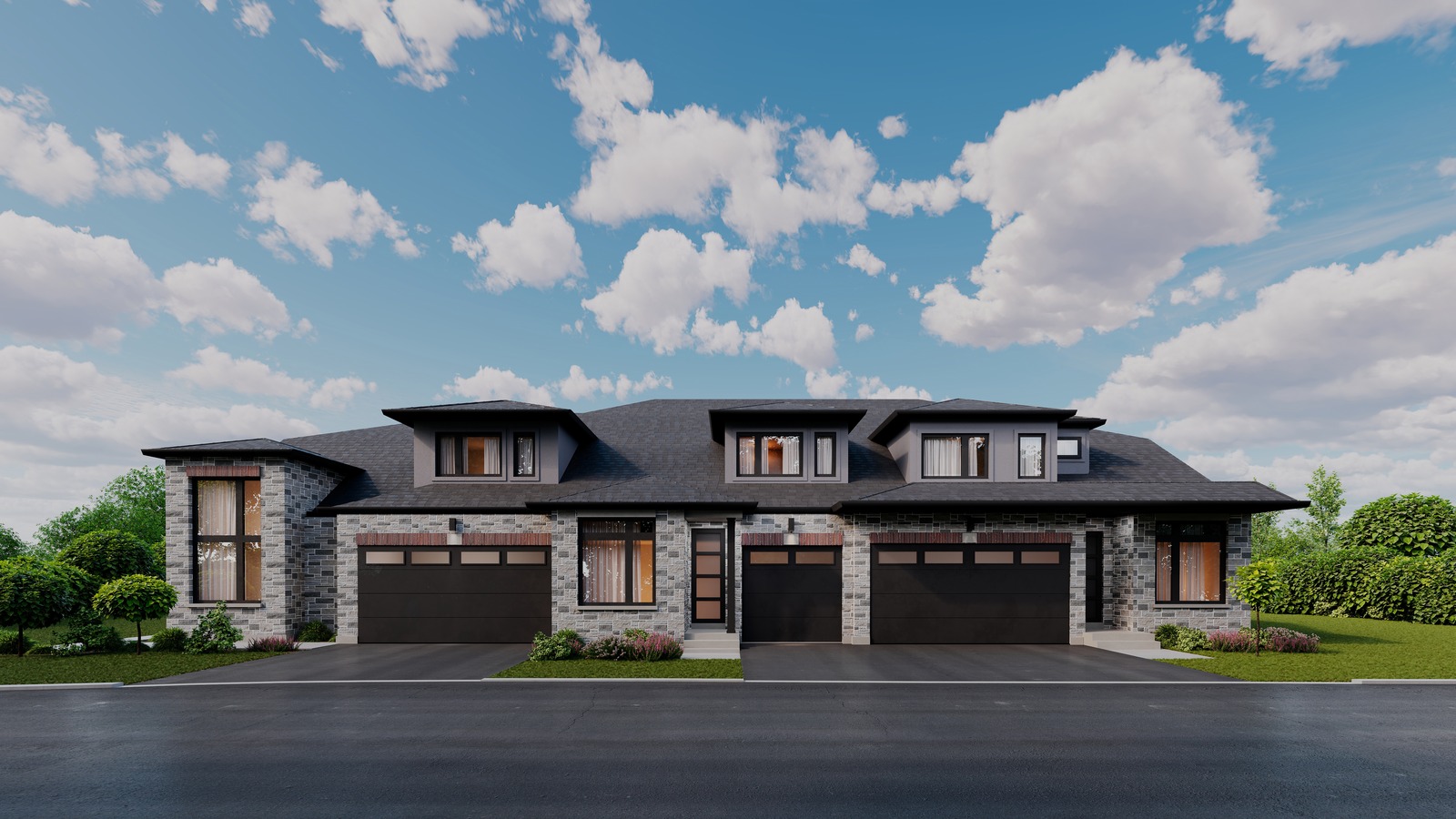 Maple Grove townhome exterior