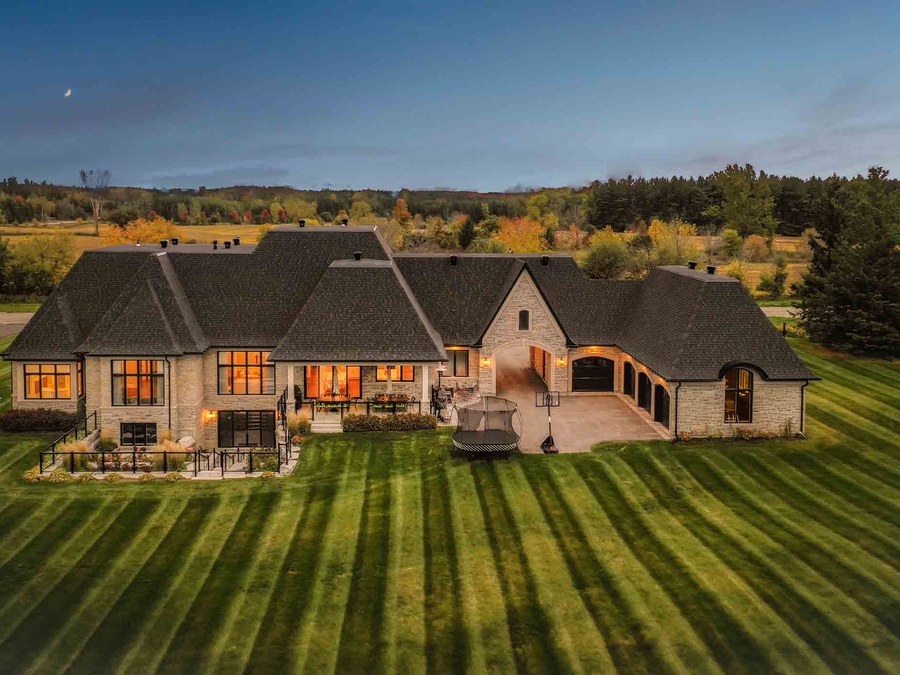 Completed Caledon estate home by Stellar Homes