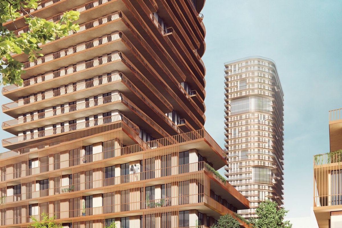 Connecting Cooksville building rendering near Hurontario and Hillcrest