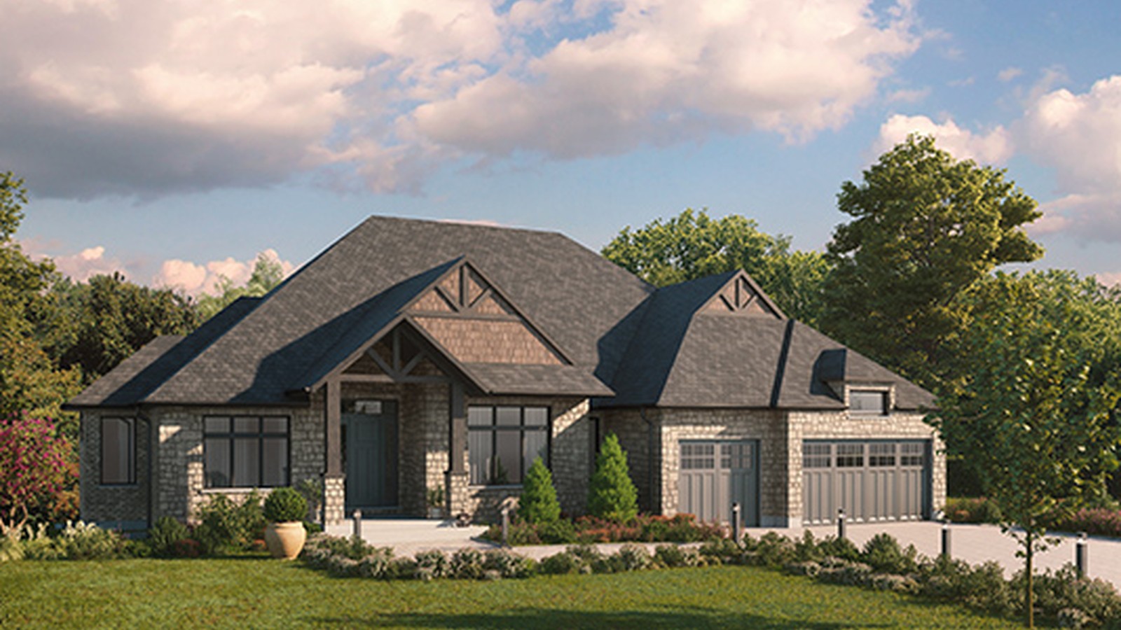 Ospringe Highlands estate home rendering