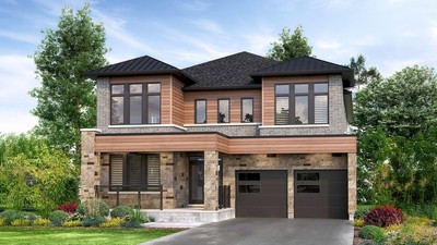 Official Townwood Homes Mayfield Collection exterior model-home rendering.