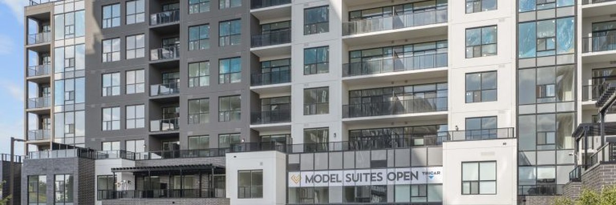 New homes at Gordon Square III development by Tricar Group in Guelph, Ontario