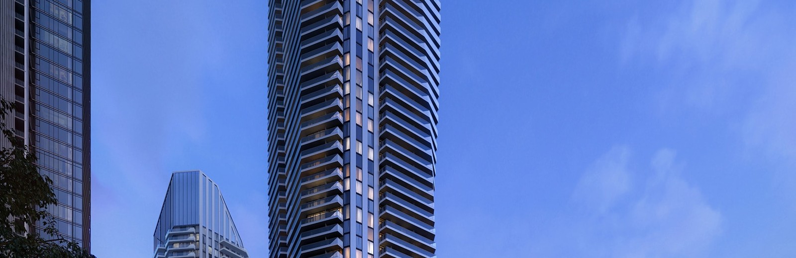 New homes at M6 development by Urban Capital in Mississauga, Ontario