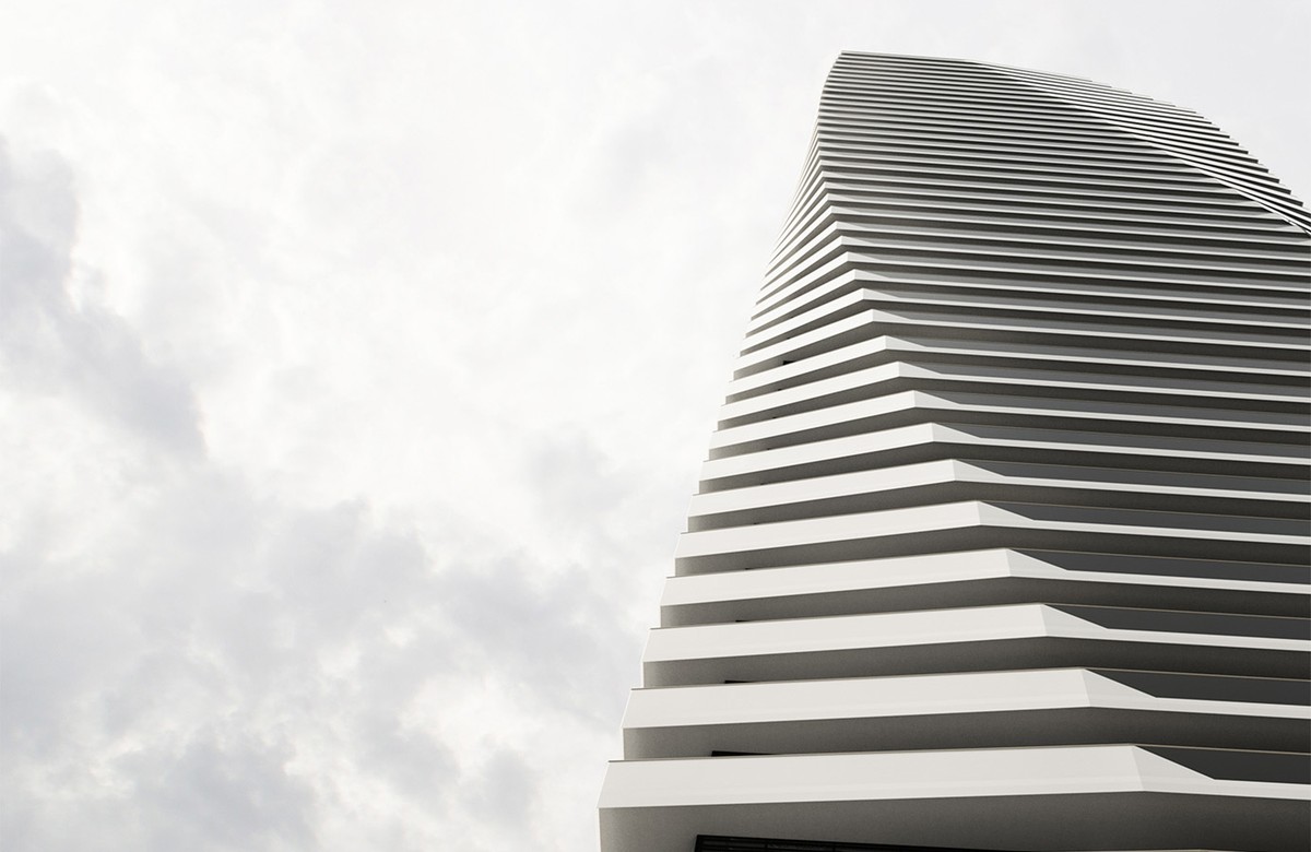 M6 condominium tower at M City in Mississauga