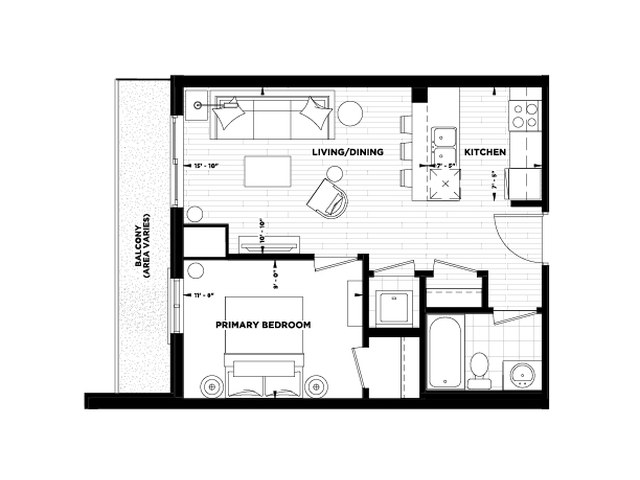 The Brookside new home model plan at the Century Condos by Homes by DeSantis in Grimsby