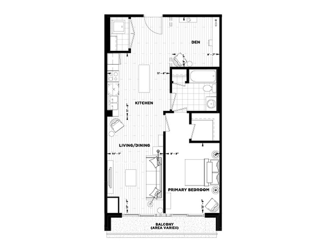 The Elm new home model plan at the Century Condos by Homes by DeSantis in Grimsby