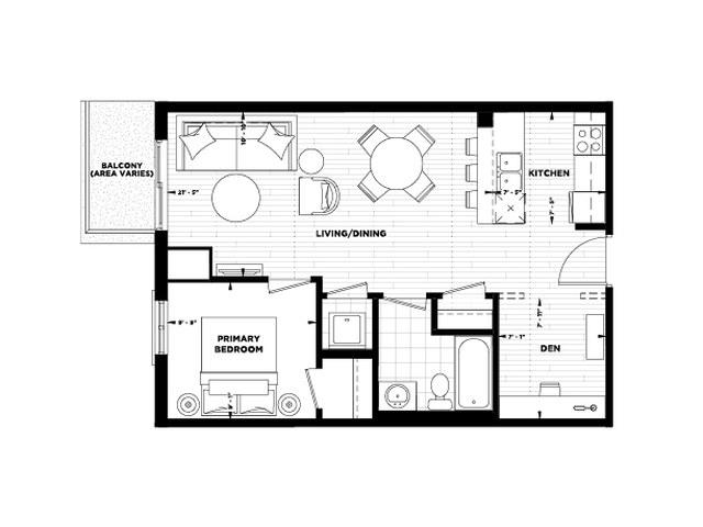 The Oakes new home model plan at the Century Condos by Homes by DeSantis in Grimsby