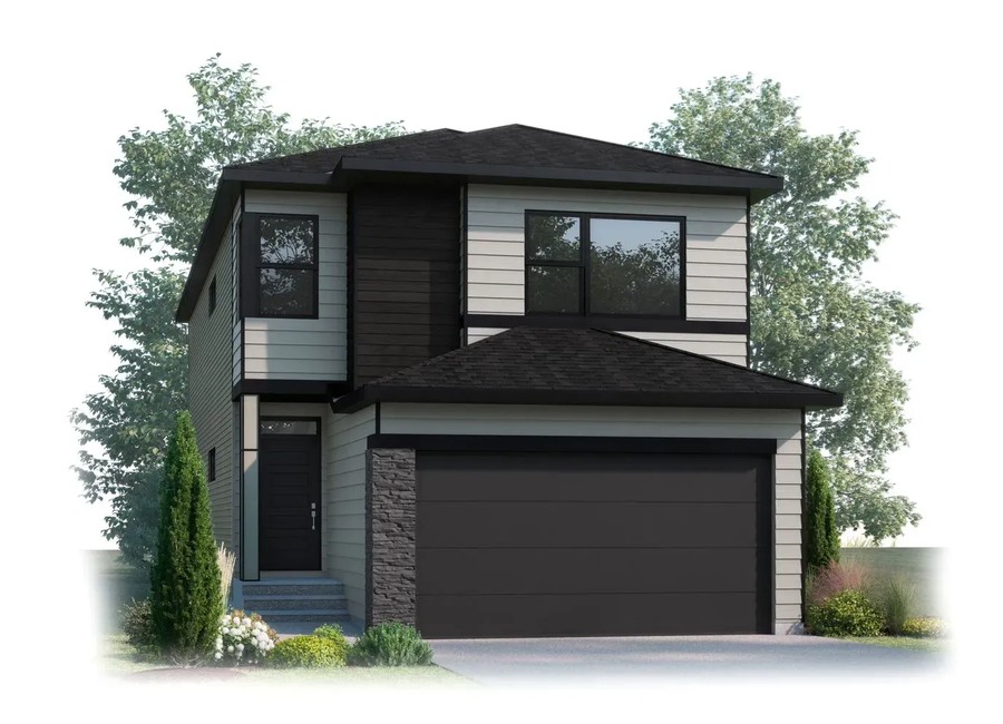 Allure floor plan at Savanna by Cardel Homes in Calgary, AB