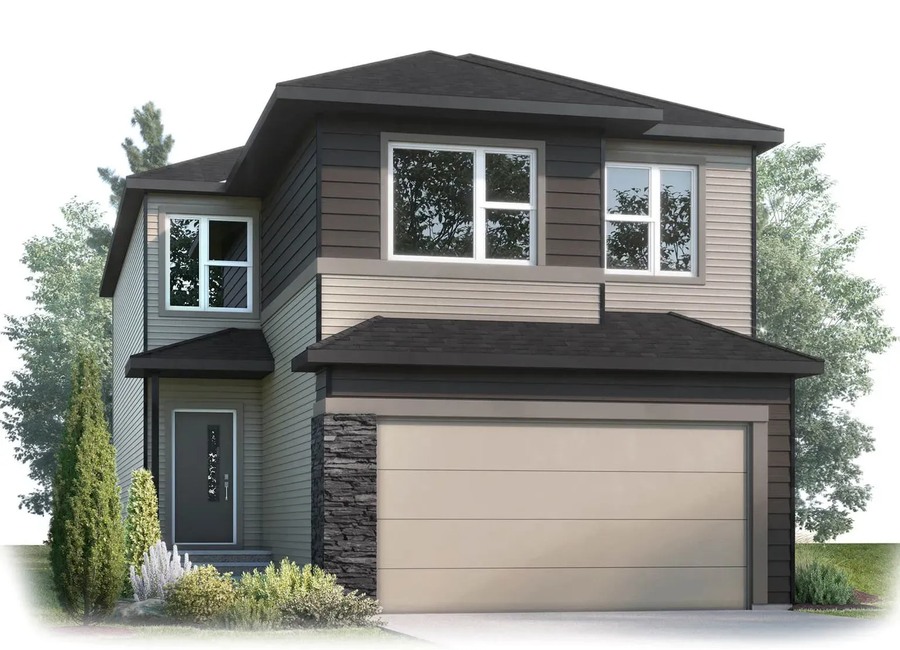 Haven 1 floor plan at Savanna by Cardel Homes in Calgary, AB