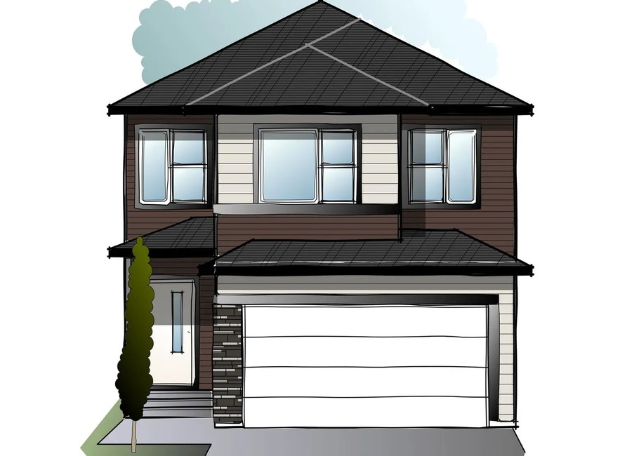 Haven 2 floor plan at Savanna by Cardel Homes in Calgary, AB