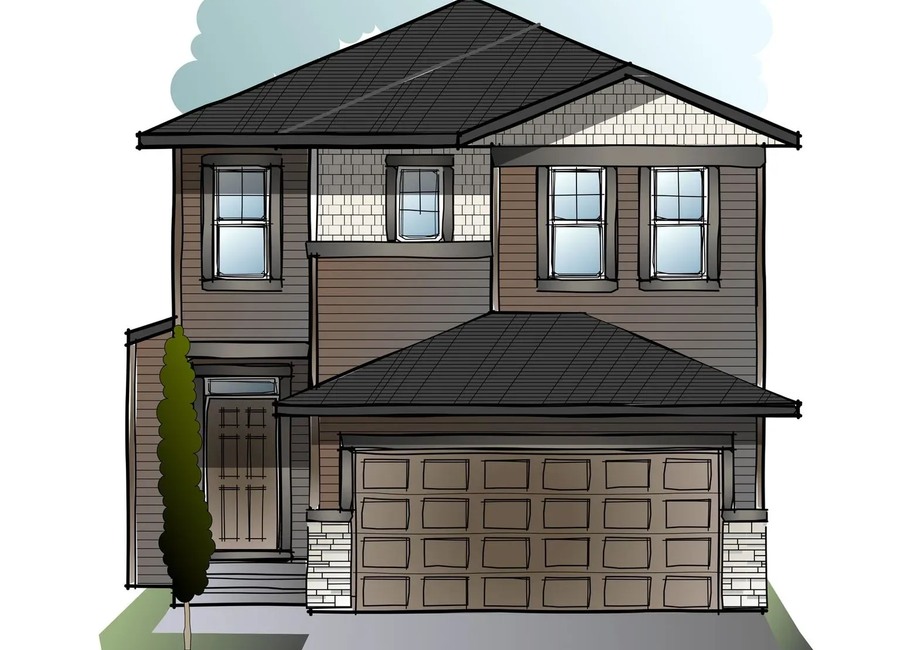 Modena floor plan at Savanna by Cardel Homes in Calgary, AB