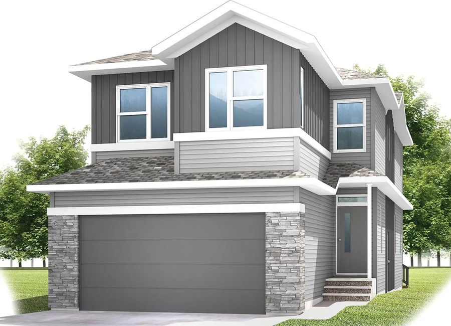 Rohan 1 floor plan at Savanna by Cardel Homes in Calgary, AB