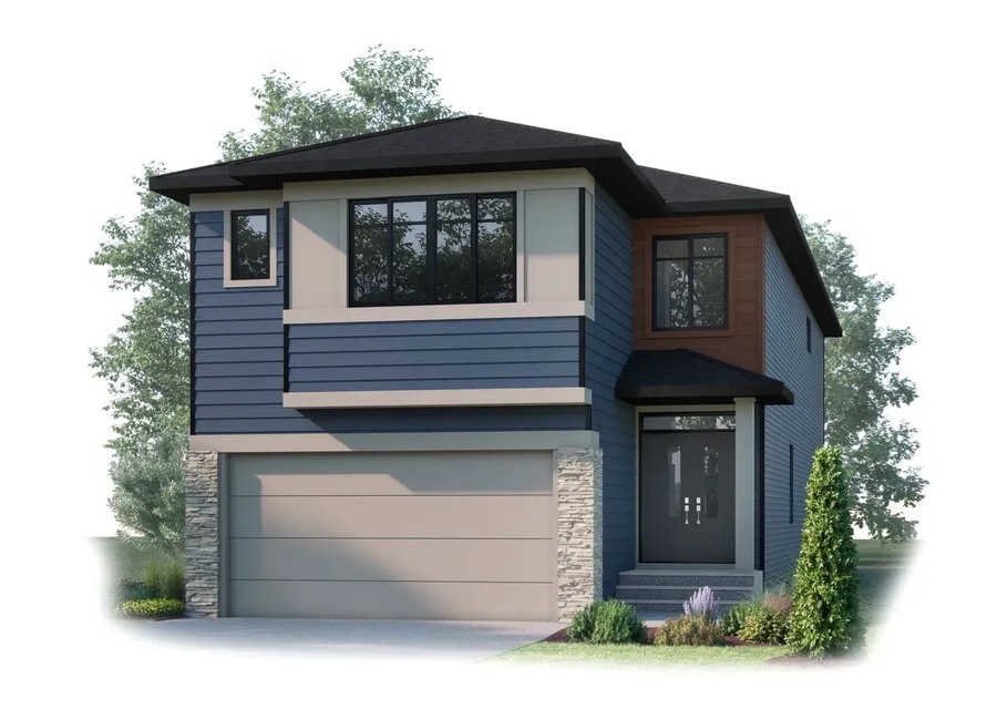 Windsor floor plan at Savanna by Cardel Homes in Calgary, AB