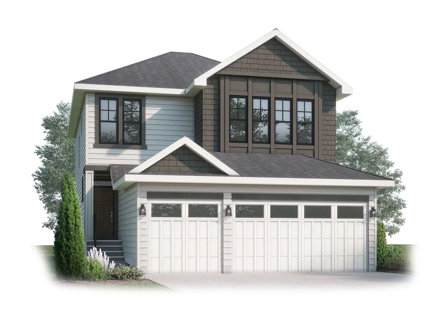 Grafton floor plan at Shawnee Park by Cardel Homes in Calgary, AB