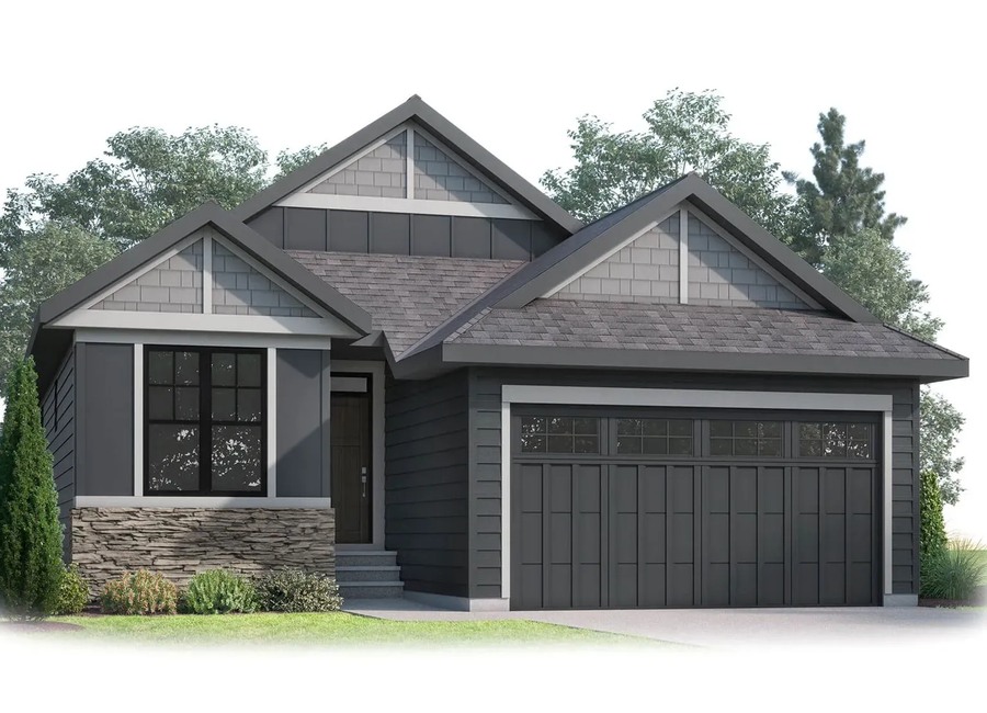 Juniper floor plan at Shawnee Park by Cardel Homes in Calgary, AB