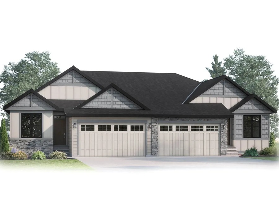 Juniper Villa floor plan at Shawnee Park by Cardel Homes in Calgary, AB