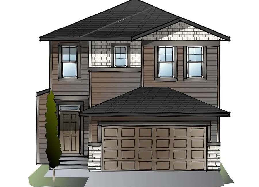 Modena floor plan at Cornerbrook by Cardel Homes in Calgary, AB