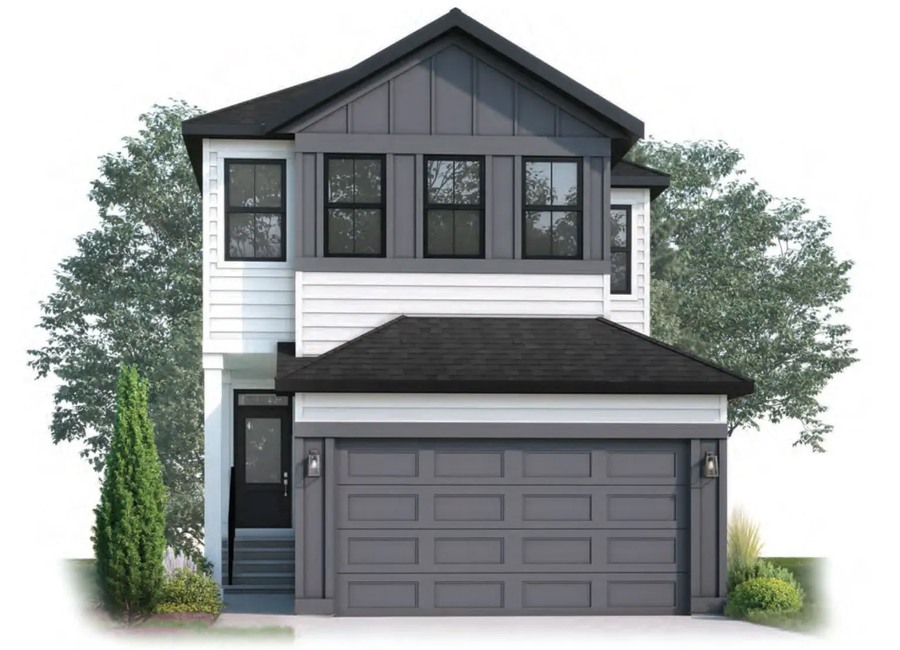 Aspire floor plan at Silverton by Cardel Homes in Calgary, AB