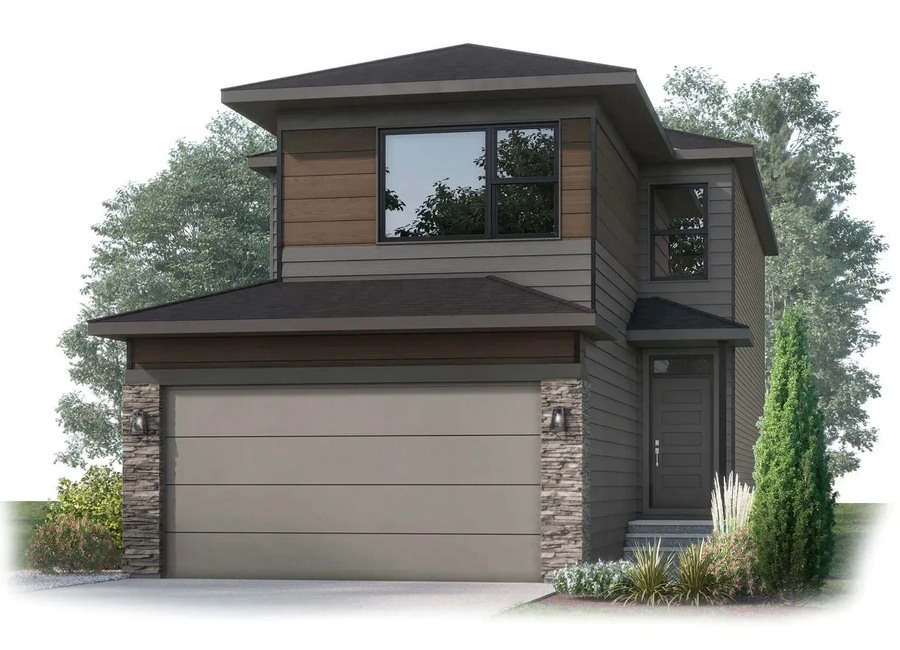 Evo 1 floor plan at Silverton by Cardel Homes in Calgary, AB