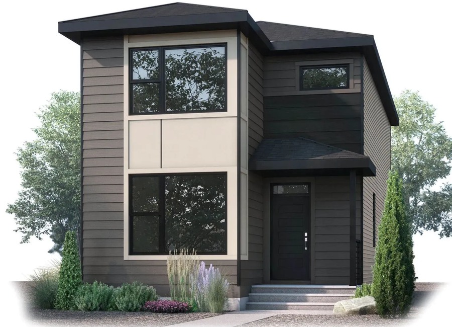 Lucca floor plan at Silverton by Cardel Homes in Calgary, AB