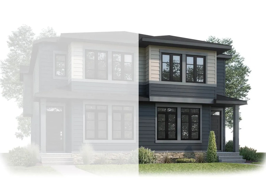 Midtown 2 floor plan at Silverton by Cardel Homes in Calgary, AB
