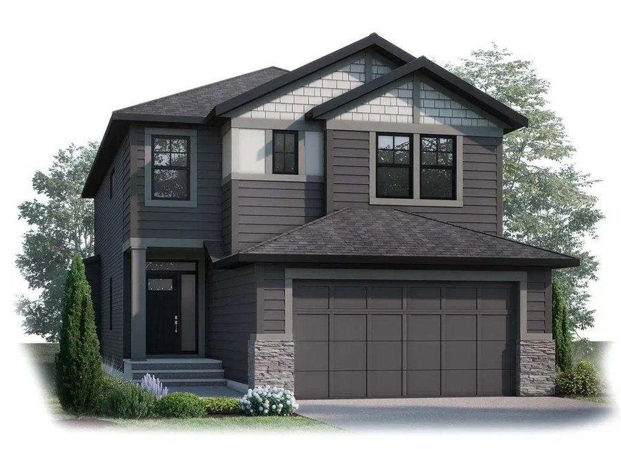 The Briar new home model plan at the Clearwater Park (CH) by Cardel Homes in Chestermere