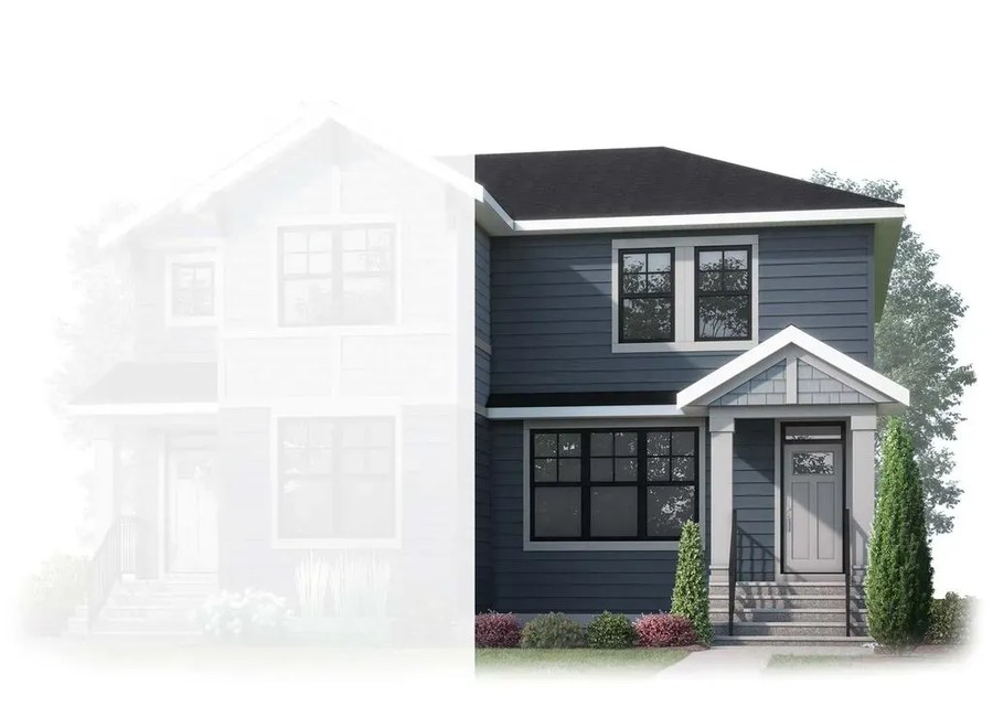 The Eton new home model plan at the Clearwater Park (CH) by Cardel Homes in Chestermere
