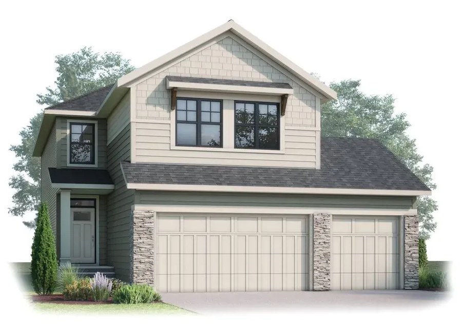 The Haven new home model plan at the Clearwater Park (CH) by Cardel Homes in Chestermere