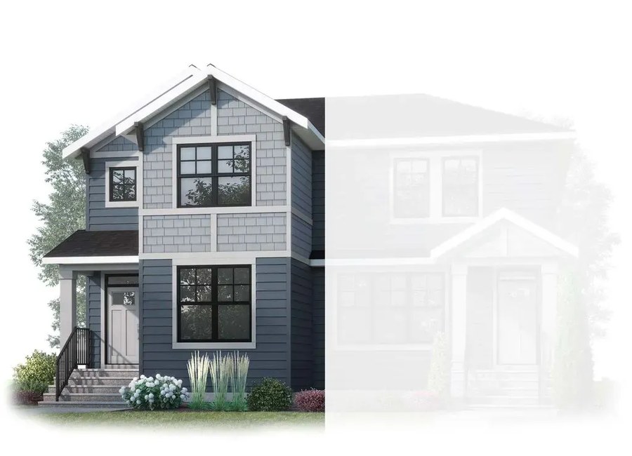 The Lucca new home model plan at the Clearwater Park (CH) by Cardel Homes in Chestermere