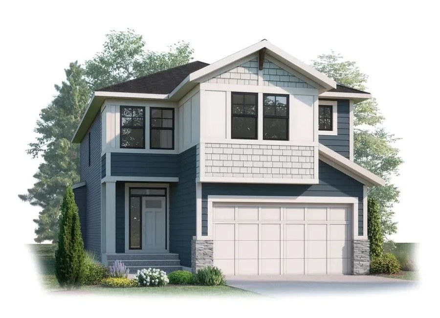 The Nova new home model plan at the Clearwater Park (CH) by Cardel Homes in Chestermere