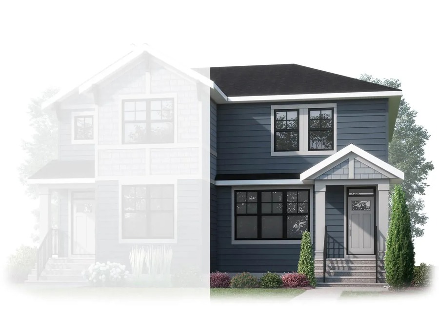 The Eton new home model plan at the Fireside (CH) by Cardel Homes in Cochrane