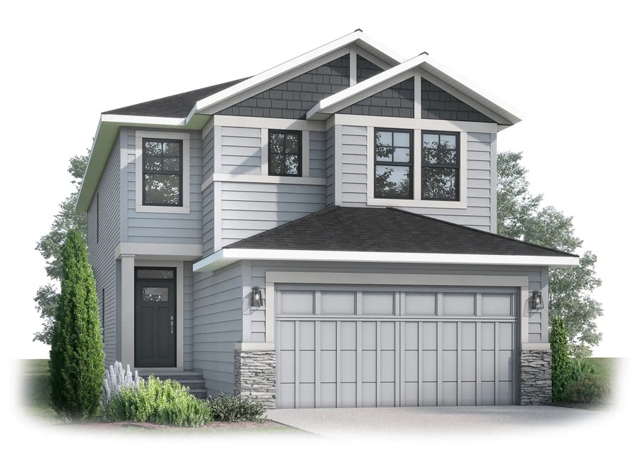 The Modena new home model plan at the Fireside (CH) by Cardel Homes in Cochrane