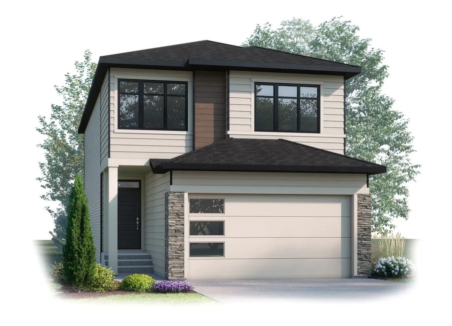 The Lennox new home model plan at the Lewisburg by Cardel Homes in Calgary