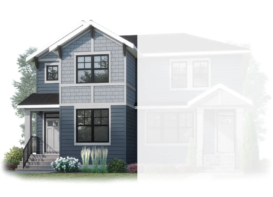 The Lucca new home model plan at the Lewisburg by Cardel Homes in Calgary