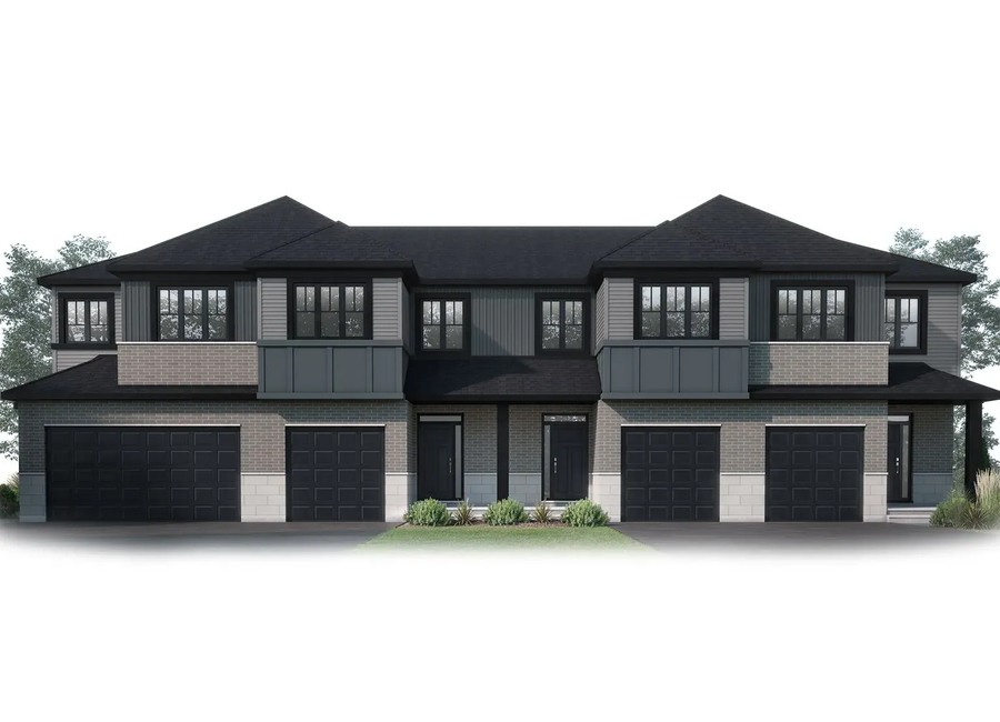 The Aspen new home model plan at the Morris Village by Cardel Homes in Rockland