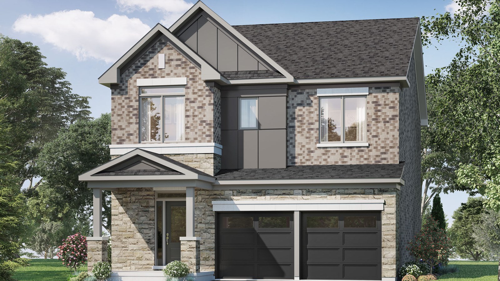 Benning floor plan at Seaton Whitevale by Mattamy Homes in Pickering, Ontario