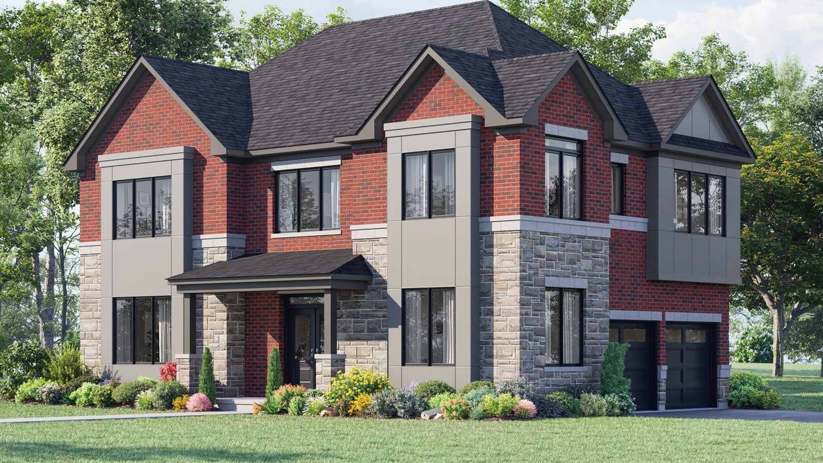 Oakwood Corner floor plan at Seaton Whitevale by Mattamy Homes in Pickering, Ontario