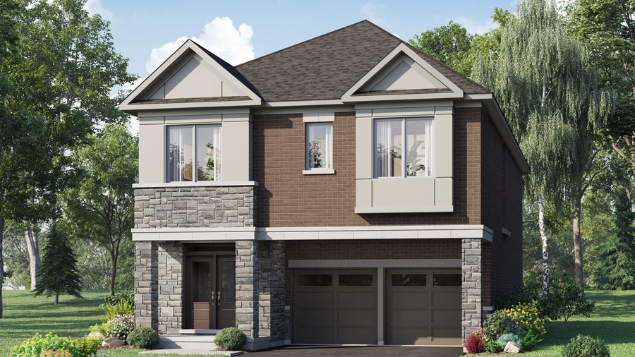 The Wilford new home model plan at the Seaton Whitevale by Mattamy Homes in Pickering