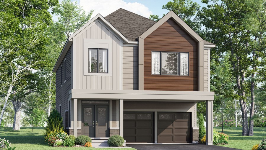 The Yorkdale new home model plan at the Seaton Whitevale by Mattamy Homes in Pickering