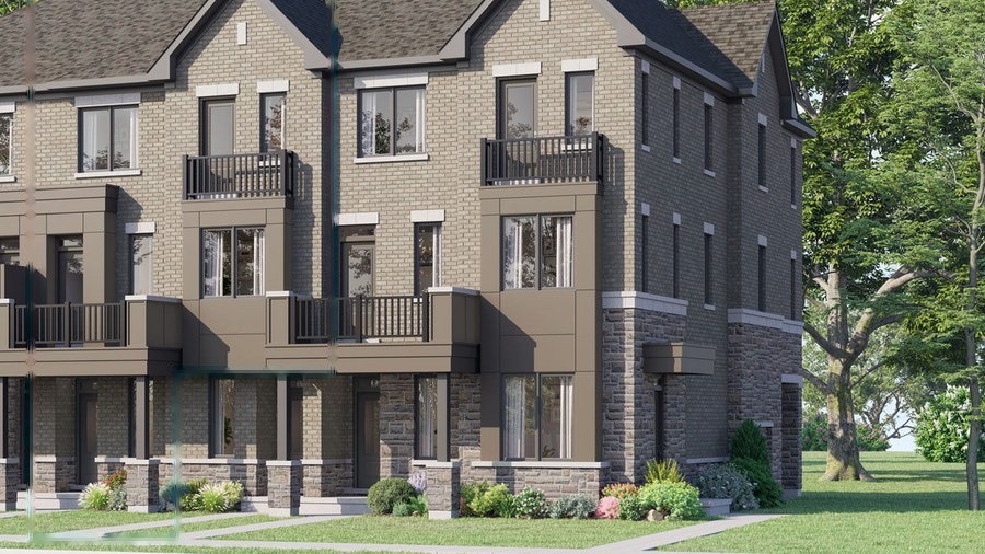 The Bromley new home model plan at the Clairmont by Mattamy Homes in Guelph