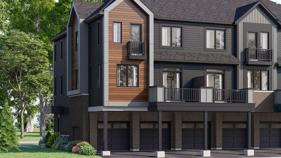 The Silverstone Corner new home model plan at the Clairmont by Mattamy Homes in Guelph
