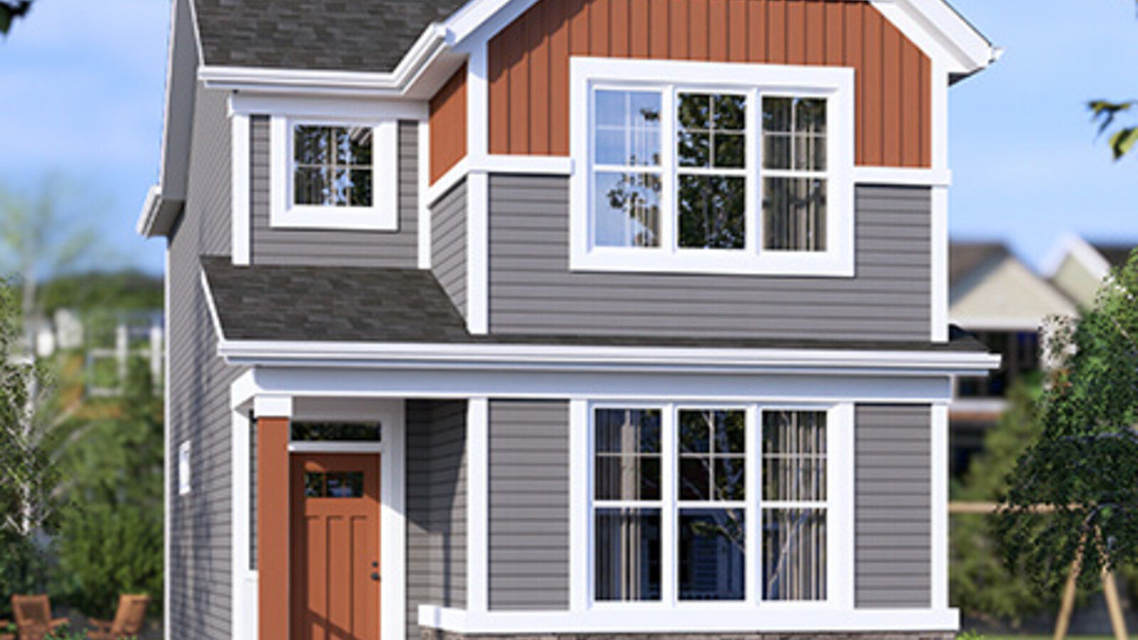 Elm 20 floor plan at Ambleton by Jayman in Calgary, Alberta